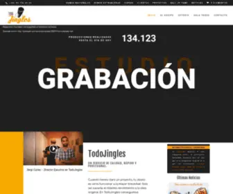 Todojingles.com(Producimos) Screenshot