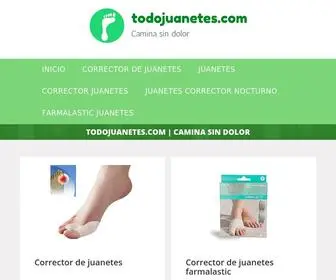 Todojuanetes.com(Camina sin dolor) Screenshot