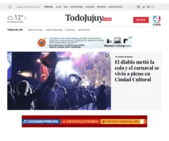 Todojujuy.com(Portada en Diario Online de Jujuy) Screenshot