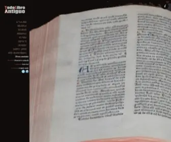 Todolibroantiguo.es(Todo sobre el mundo del libro antiguo en la web) Screenshot