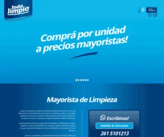 Todolimpio.com.ar(Mayorista de Limpieza) Screenshot