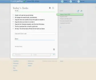 Todolistme.net(Todo List) Screenshot
