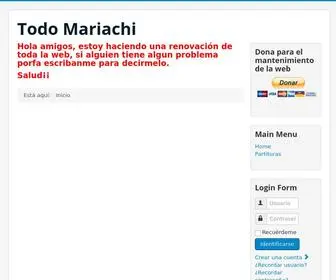 Todomariachi.com(Partituras Gratis de Mariachi) Screenshot
