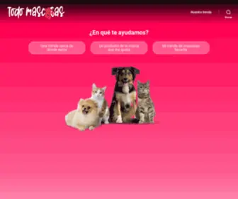 Todomascotas.com.ec(Todo Mascotas) Screenshot