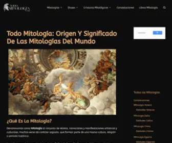 Todomitologia.com(Todo Mitología) Screenshot