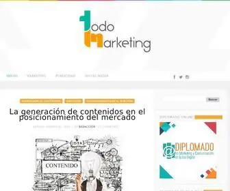 Todomktblog.com(Todo Marketing) Screenshot