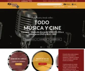 Todomusicaycine.com(Todo Música y Cine) Screenshot