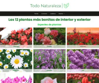 Todonaturaleza.com(▷ Plantas) Screenshot