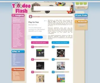 Todooflash.com(Jeux en ligne et jeux gratuit sur Todoo Flash) Screenshot
