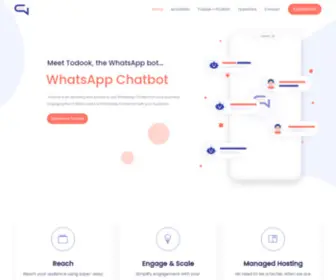 Todook.io(WhatsApp AI Chatbot) Screenshot