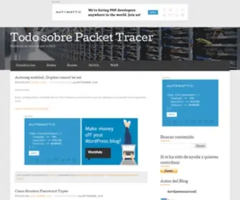 Todopacketracer.com(Todo sobre Packet Tracer) Screenshot