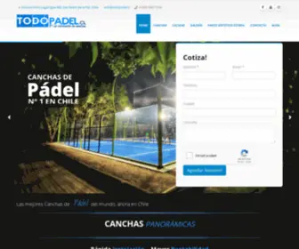 Todopadel.cl(Construcción) Screenshot