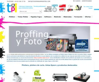 Todoparaimprentas.com(Todo para Imprentas) Screenshot