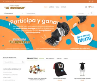 Todoparasuborrego.com(Todo para su borrego) Screenshot