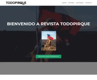 Todopirque.cl(Revista Todo Pirque) Screenshot