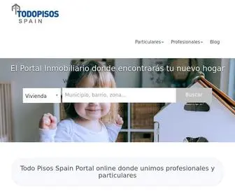 Todopisospain.com(Portal Inmobiliario) Screenshot