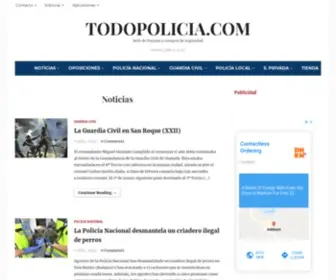 Todopolicia.com(Noticias policiales) Screenshot