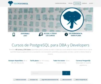 Todopostgresql.com(⋙ PostgreSQL) Screenshot
