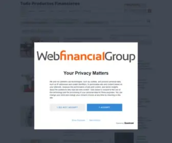 Todoproductosfinancieros.com(Productos Financieros en Todo Productos Financieros) Screenshot