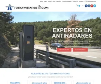 Todoradares.com(Radares, antiradares y detectores de radar) Screenshot