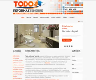 Todoreformastenerife.com(REFORMAS TENERIFE. Seriedad y Garantía en reformas) Screenshot