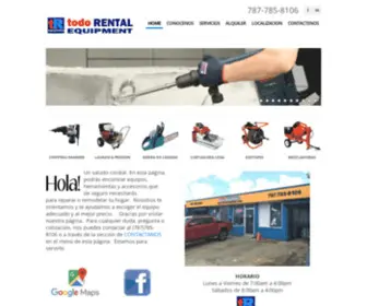 Todorental.com(Todo Rental Equipment) Screenshot