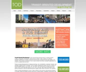 Tod.org(Transit Oriented Development) Screenshot