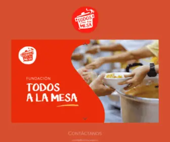 Todosalamesa.cl(Todos a la mesa) Screenshot