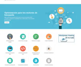 Todoseo.es(GeTic's aporta todas las herramientas gratis para optimizar su presencia en Internet de forma gratuita) Screenshot