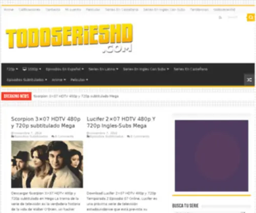 TodoseriesHD.com(TodoseriesHD) Screenshot