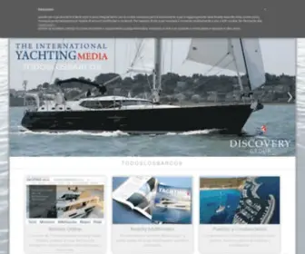 Todoslosbarcos.es(El portal internacional de la n) Screenshot