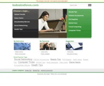 Todoslosforos.com(De beste bron van informatie over todoslosforos) Screenshot