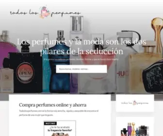 Todoslosperfumes.com(Compra perfumes online y ahorra) Screenshot