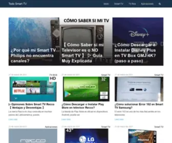 Todosmartv.com(Todo para Televisores) Screenshot