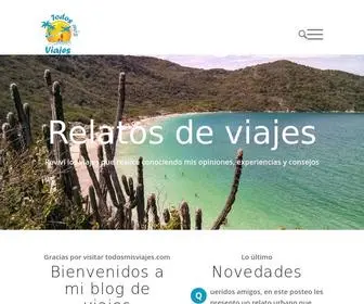 Todosmisviajes.com(Blog de viajes) Screenshot