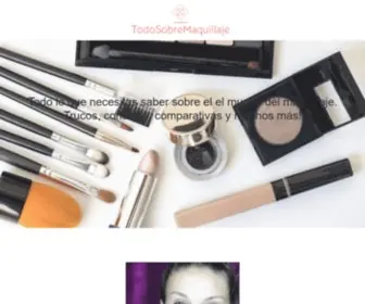 Todosobremaquillaje.com(Todosobremaquillaje) Screenshot