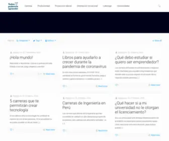 Todospodemosaprender.pe(Cambiemos la educación cambiemos todos) Screenshot