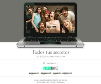 Todostussecretos.com(Todos tus secretos) Screenshot