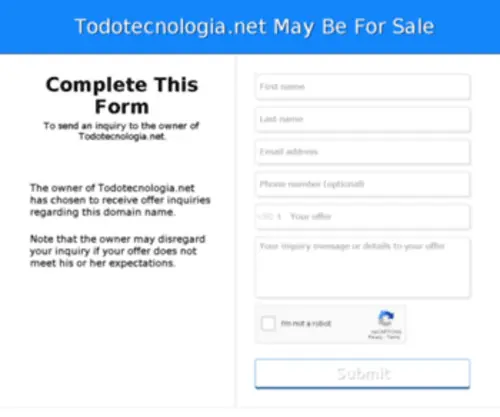 Todotecnologia.net(Todotecnologia) Screenshot