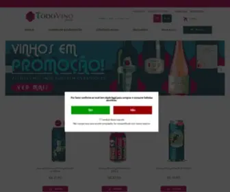 Todovino.com.br(Todovino) Screenshot