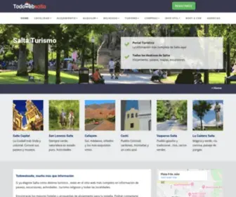 Todowebsalta.com.ar(Turismo en Salta) Screenshot