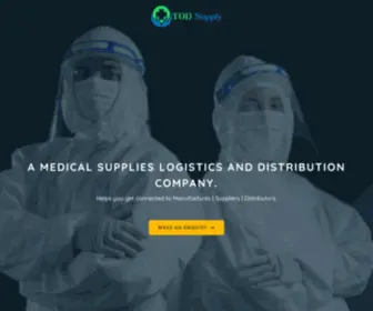 Todsupply.com(Medical Aggregator Supplies Logistics and Distribution Company) Screenshot