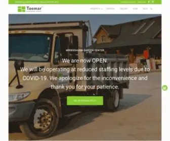 Toemar.ca(Garden Supplies) Screenshot