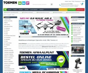Toemen.nl(Toemen Modelbouw) Screenshot