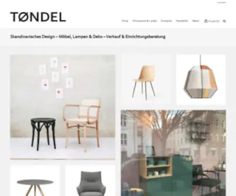 Toendel.de(Individuell konfigurierbare Design Möbel schlicht & zeitlos) Screenshot