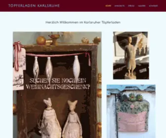 Toepferladen-Karlsruhe.de(Töpferladen Karlsruhe) Screenshot