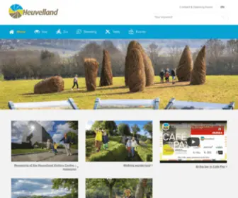 Toerismeheuvelland.be(De dienst toerisme) Screenshot