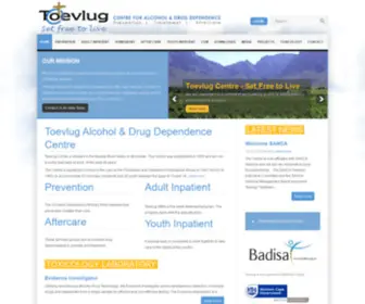 Toevlug.org(Toevlug offers the following services) Screenshot