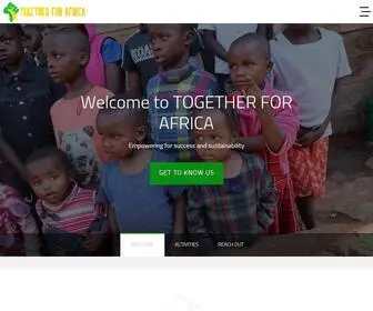 Tofakenya.org(Together for Africa) Screenshot