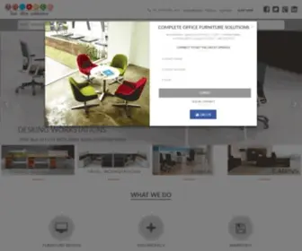 Tofarch.com(India's Office Furniture Manufacturer & Modular Office Furniture Suppliers in Noida) Screenshot